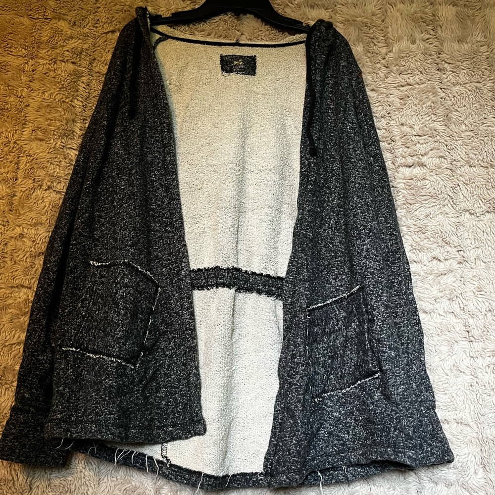 Open front sweater/hoodie
